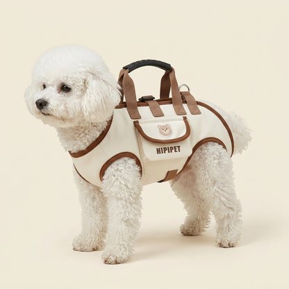 alseriy Köpek Taşıma Çantası – Kahverengi