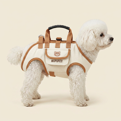 alseriy Köpek Taşıma Çantası – Kahverengi